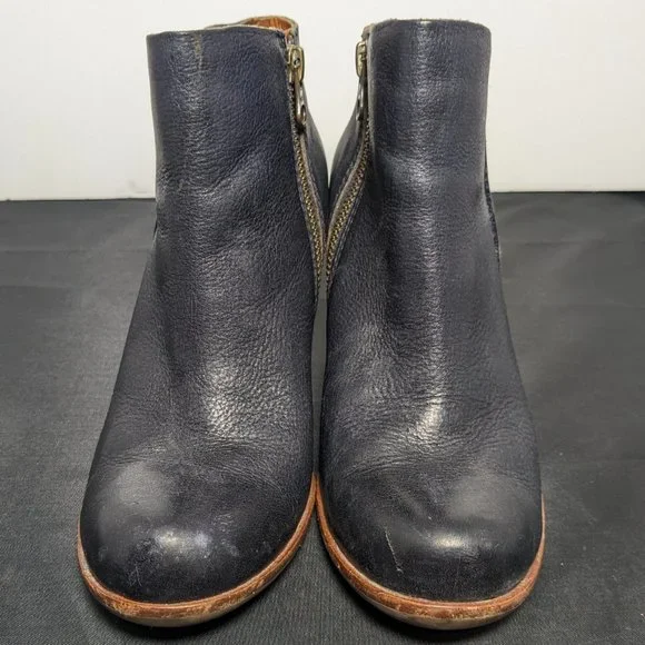 Kork-Ease Natalya Wedge Booties, Blue - Picture 4 of 8